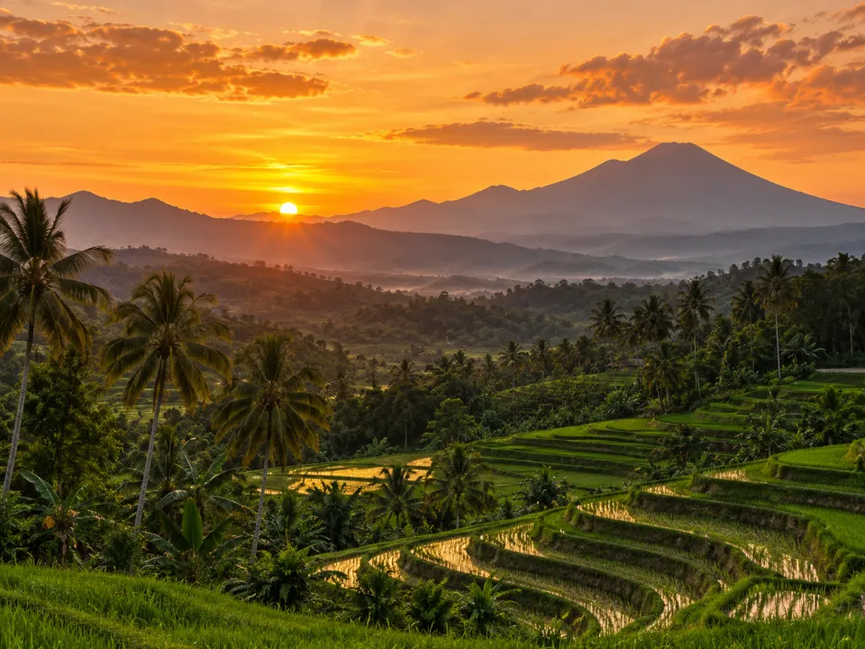 Catatan perjalanan sore, foto 2